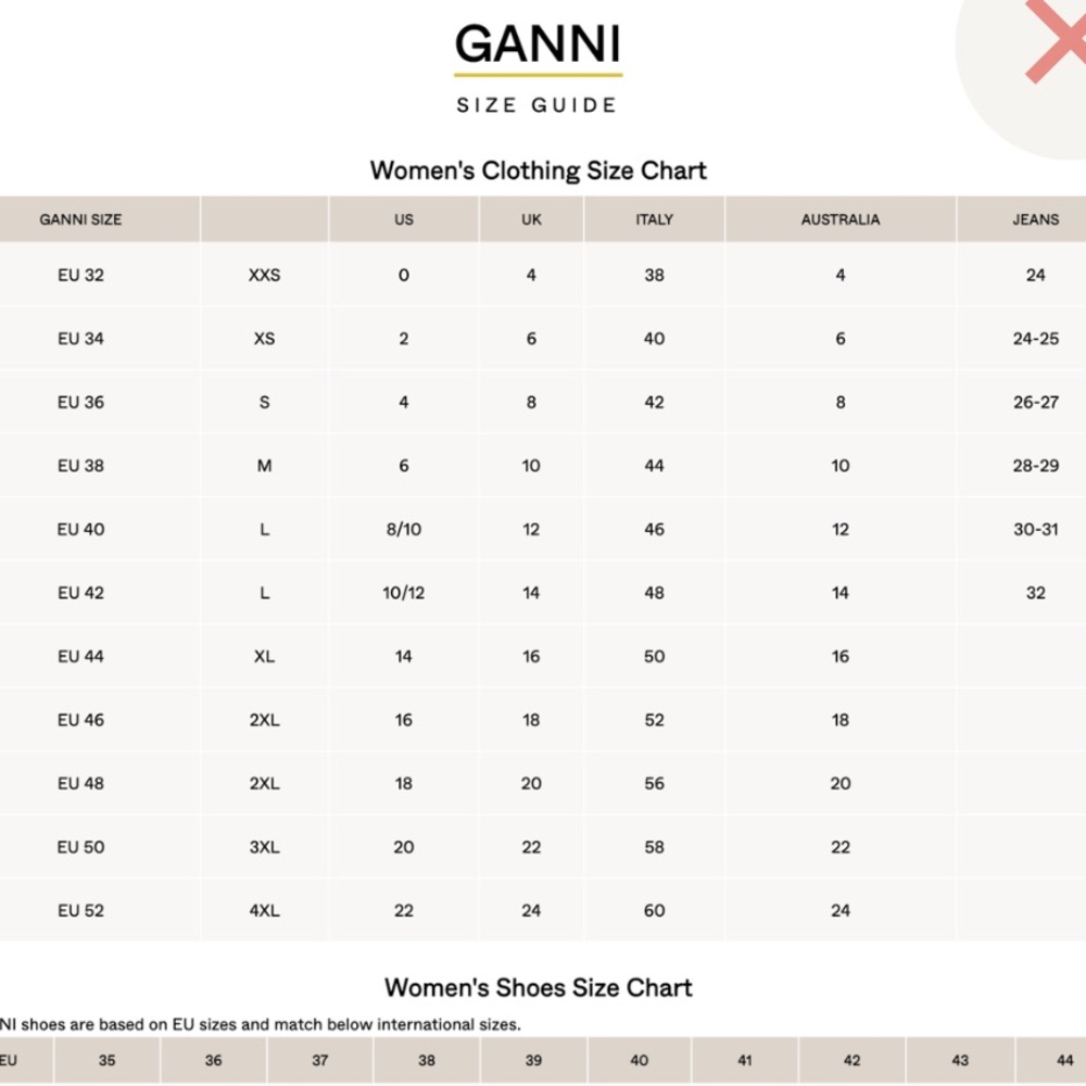 Ganni Cotton Poplin O Neck Smocked Cropped Tee in Black - Size 44 XL - Picture 10 of 10